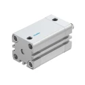 Festo Pneumatic Cylinder Double Acting 32mm Bore, 40mm Stroke, Aluminium Body, Through Hole Mount ADN-32-40-A-P-A