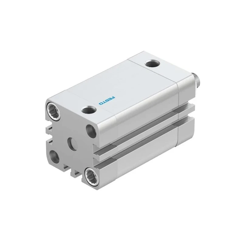 Festo Pneumatic Cylinder Double Acting 32mm Bore, 40mm Stroke, Aluminium Body, Through Hole Mount ADN-32-40-A-P-A