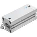 Festo Pneumatic Cylinder Double Acting, 32mm Bore, 80 mm Stroke, Aluminium Body, 10 bar Max Pressure ADN-32-80-A-P-A