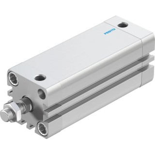 Festo Pneumatic Cylinder Double Acting, 32mm Bore, 80 mm Stroke, Aluminium Body, 10 bar Max Pressure ADN-32-80-A-P-A