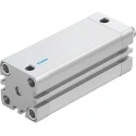 Festo Pneumatic Cylinder Double Acting, 32mm Bore, 80 mm Stroke, Aluminium Body, 10 bar Max Pressure ADN-32-80-A-P-A