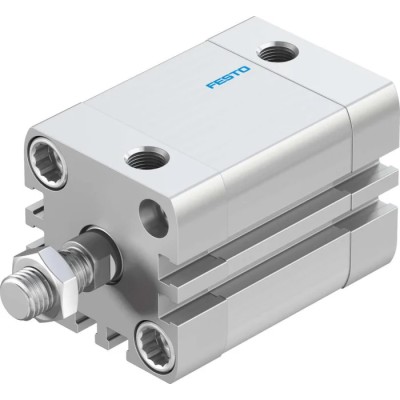 Festo Pneumatic Cylinder Aluminium Body Double Acting 32mm Bore 25mm Stroke ADN-32-25-A-P-A