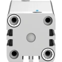 Festo Pneumatic Cylinder Double Acting, 32mm Bore, 80 mm Stroke, Aluminium Body, 10 bar Max Pressure ADN-32-80-A-P-A
