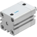 Festo Pneumatic Cylinder Aluminium Body Double Acting 32mm Bore 25mm Stroke ADN-32-25-A-P-A