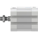Festo Pneumatic Cylinder Aluminium Body Double Acting 40mm Bore 20mm Stroke M10x1.25 Thread ADN-40-20-A-P-A