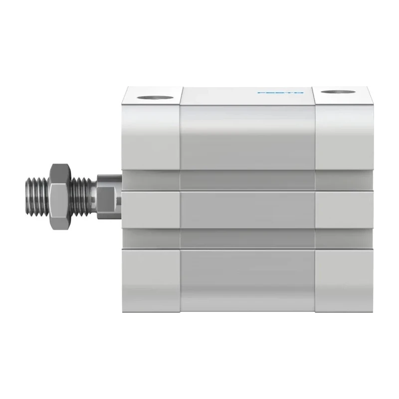 Festo Pneumatic Cylinder Aluminium Body Double Acting 40mm Bore 20mm Stroke M10x1.25 Thread ADN-40-20-A-P-A