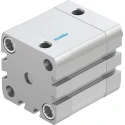 Festo Pneumatic Cylinder Aluminium Body Double Acting 40mm Bore 20mm Stroke M10x1.25 Thread ADN-40-20-A-P-A