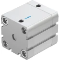 Festo Pneumatic Cylinder Double Acting 50mm Bore, 30mm Stroke, Aluminium Body, 10 bar Max Pressure ADN-50-30-A-P-A
