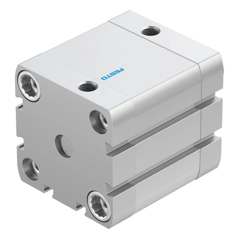 Festo Pneumatic Cylinder Double Acting 50mm Bore, 30mm Stroke, Aluminium Body, 10 bar Max Pressure ADN-50-30-A-P-A