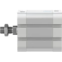Festo Pneumatic Cylinder Double Acting 50mm Bore, 30mm Stroke, Aluminium Body, 10 bar Max Pressure ADN-50-30-A-P-A
