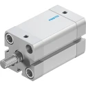 Festo Pneumatic Cylinder ADN Series Double Acting, 25 mm Bore, 30 mm Stroke, Aluminium Body, Air Cushioning ADN-25-30-A-P-A
