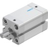 Festo Pneumatic Cylinder ADN Series Double Acting, 25 mm Bore, 30 mm Stroke, Aluminium Body, Air Cushioning ADN-25-30-A-P-A