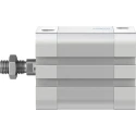 Festo Pneumatic Cylinder ADN Series Double Acting 40mm Bore 25mm Stroke Aluminium Body ADN-40-25-A-P-A