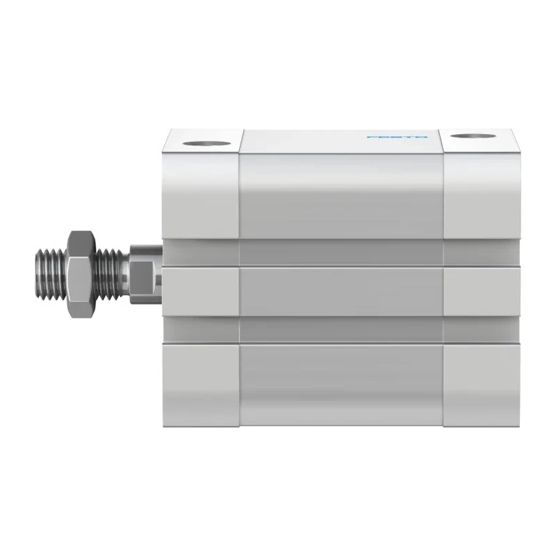 Festo Pneumatic Cylinder ADN Series Double Acting 40mm Bore 25mm Stroke Aluminium Body ADN-40-25-A-P-A