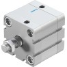 Festo Pneumatic Cylinder 50mm Bore, 20mm Stroke, Double Acting, Aluminium Body, Elastic Cushioning ADN-50-20-A-P-A
