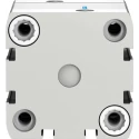 Festo Pneumatic Cylinder 50mm Bore, 20mm Stroke, Double Acting, Aluminium Body, Elastic Cushioning ADN-50-20-A-P-A
