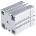 Festo Pneumatic Cylinder 50mm Bore, 20mm Stroke, Double Acting, Aluminium Body, Elastic Cushioning ADN-50-20-A-P-A