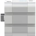 Festo Pneumatic Cylinder ADN Series Double Acting 50 mm Bore 15 mm Stroke Aluminium Body ADN-50-15-I-P-A