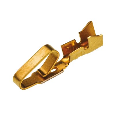 Molex 2478 Series Female Crimp Terminal, Gold Plated Phosphor Bronze, 24 AWG Min, 18 AWG Max, 7A Current 08-58-0122