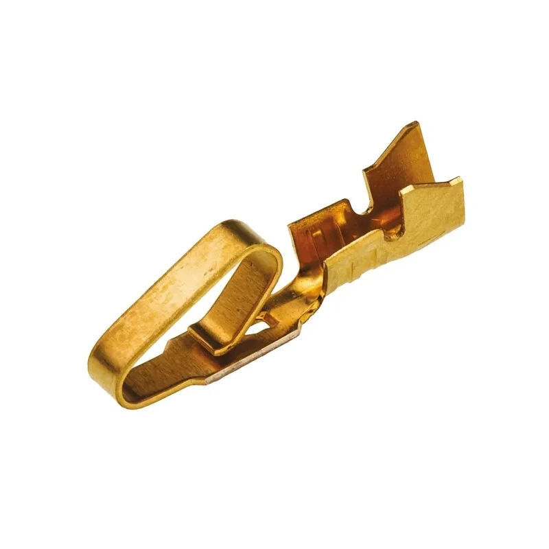 Molex 2478 Series Female Crimp Terminal, Gold Plated Phosphor Bronze, 24 AWG Min, 18 AWG Max, 7A Current 08-58-0122