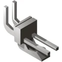 Molex KK 396 Series Right Angle Through Hole Pin Header, 10 Contacts, 3.96 mm Pitch, 1 Row, Unshrouded 26-60-5100