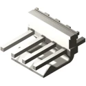 Molex KK 396 Series Straight Through Hole Pin Header, 3 Contact(s), 3.96 mm Pitch, 1 Row, Unshrouded 26-61-4030