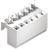 Molex KK 254 Series Straight Through Hole PCB Socket 14-Contact 1 Row 2.54 mm Pitch Solder 38-00-1404