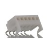 Molex KK 254 Series Straight Through Hole PCB Socket 6-Contact 1 Row 2.54 mm Pitch Solder 38-00-1426