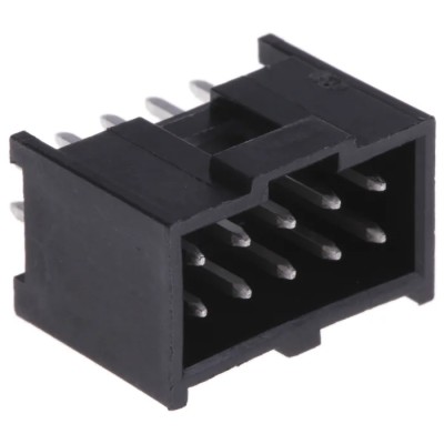 Molex C-Grid III Series Straight Through Hole PCB Header, 10 Contacts, 2.54 mm Pitch, 2 Row, Shrouded 90130-1110
