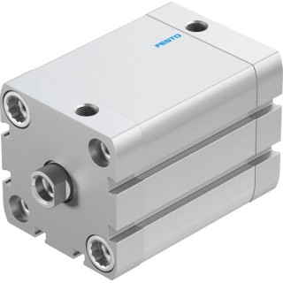 Festo Pneumatic Cylinder ADN Series Double Acting 50mm Bore 50mm Stroke Aluminium Body ADN-50-50-I-P-A