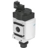 Festo Pneumatic Solenoid Valve 3/2 Electric G 1/2 in Threaded Port 24V DC 2.5W Aluminium Body MS6-EE-1/2-10V24-S