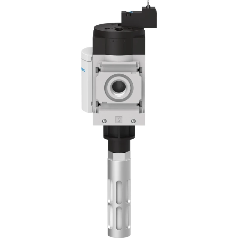 Festo Pneumatic Solenoid Valve 3/2 Electric G 1/2 in Threaded Port 24V DC 2.5W Aluminium Body MS6-EE-1/2-10V24-S