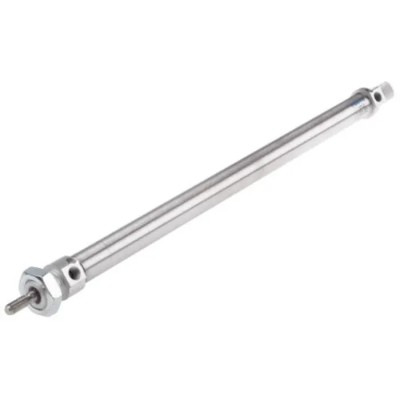 Festo 300 mm Pneumatic Cylinder Double Acting Aluminium Body Through Hole Mount DSNU-20-300-PPS-A
