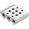 Festo VABM series 2 station G Manifold Base Aluminium Alloy Body 1/8 in Thread VABM-L1-10S-G18-2