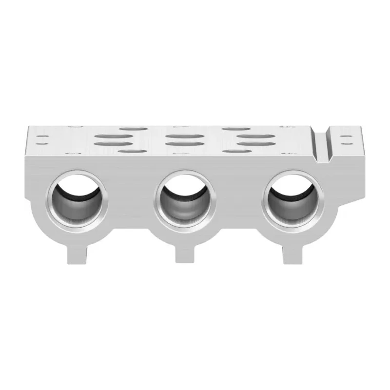 Festo VABM series 2 station G Manifold Base Aluminium Alloy Body 1/8 in Thread VABM-L1-10S-G18-2