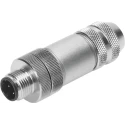 Festo Connector Assembly NECU Series for Use With Fieldbuses Model NECU-M-S-D12G4-C2-ET