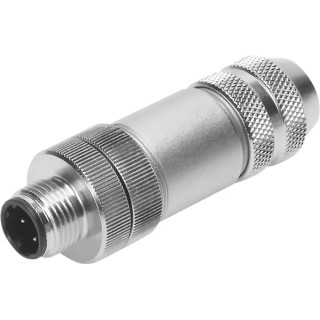 Festo Connector Assembly NECU Series for Use With Fieldbuses Model NECU-M-S-D12G4-C2-ET