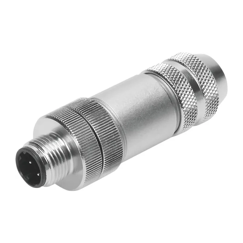 Festo Connector Assembly NECU Series for Use With Fieldbuses Model NECU-M-S-D12G4-C2-ET