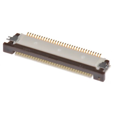 Molex 0.5 mm Pitch 32 Way Right Angle Female Easy-On FPC Connector, Solder 54104-3231