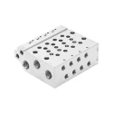 Festo VABM series 4 Station G Manifold Base Aluminium Alloy for VUVG-B Series Sub-Base Valves VABM-L1-14W-G14-4