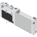 Festo 5/2 Electric Pneumatic Solenoid Valve 24V DC Manifold Mount Aluminium Alloy VUVG-B10-B52-ZT-F-1T1L