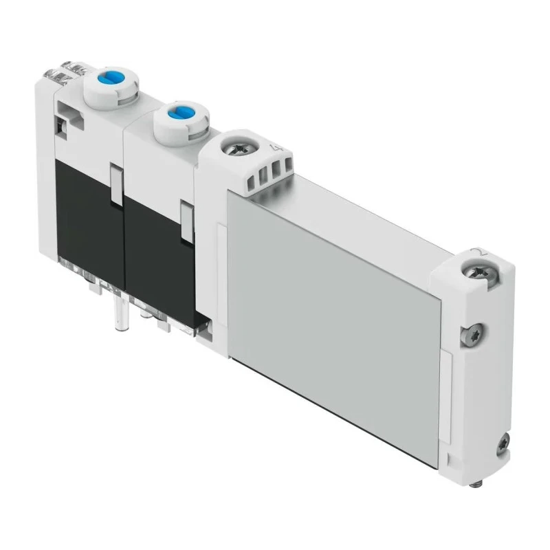 Festo 5/2 Electric Pneumatic Solenoid Valve 24V DC Manifold Mount Aluminium Alloy VUVG-B10-B52-ZT-F-1T1L