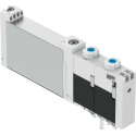 Festo 5/2 Electric Pneumatic Solenoid Valve 24V DC Manifold Mount Aluminium Alloy VUVG-B10-B52-ZT-F-1T1L