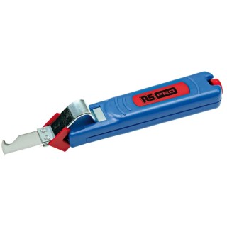 RS PRO Round Insulated Wire Stripper 4 to 28 mm Steel Polyamide Handle RoHS Compliant 136-6980