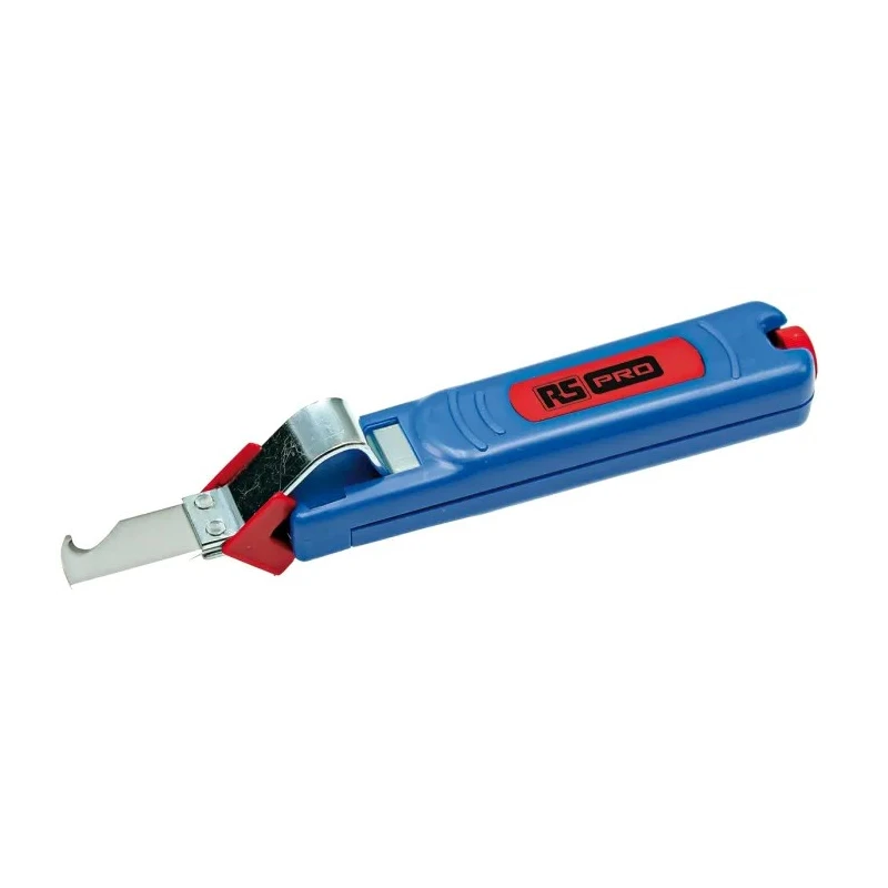 RS PRO Round Insulated Wire Stripper 4 to 28 mm Steel Polyamide Handle RoHS Compliant 136-6980