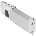 Festo 5/2-Way Electric Solenoid Valve Push-in Threaded Port 24V dc 1W Aluminium Alloy VUVG-B14-M52-AZT-F-1T1L