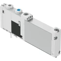 Festo 5/2-Way Electric Solenoid Valve Push-in Threaded Port 24V dc 1W Aluminium Alloy VUVG-B14-M52-AZT-F-1T1L