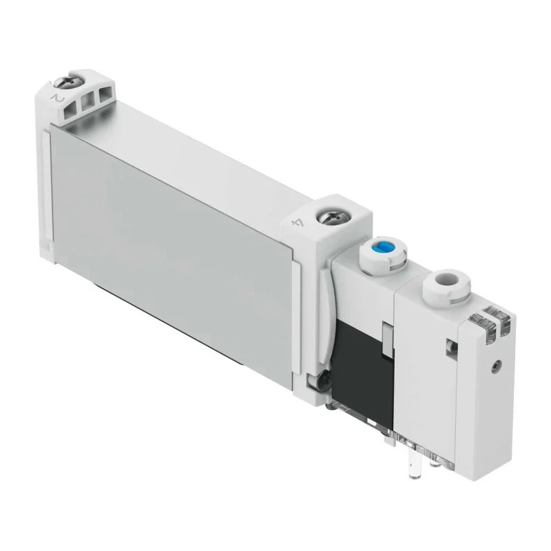 Festo 5/2-Way Electric Solenoid Valve Push-in Threaded Port 24V dc 1W Aluminium Alloy VUVG-B14-M52-AZT-F-1T1L