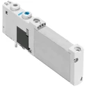 Festo Pneumatic Solenoid Valve 5/2 Electric Manifold Mount Aluminium Alloy Body 24V DC 1W Power VUVG-B10-M52-RZT-F-1T1L