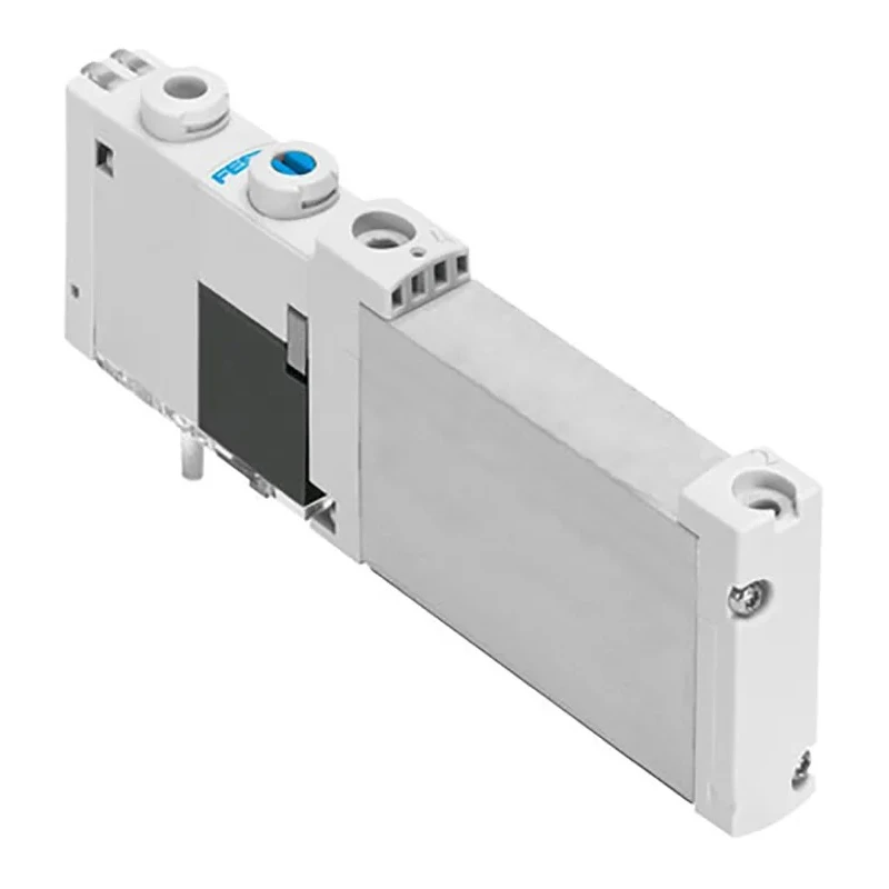 Festo Pneumatic Solenoid Valve 5/2 Electric Manifold Mount Aluminium Alloy Body 24V DC 1W Power VUVG-B10-M52-RZT-F-1T1L